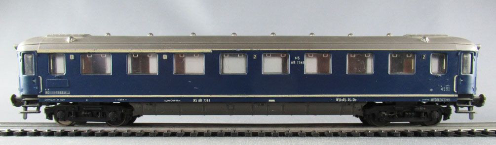 Fleischmann 5154 Ho Ns 1st 2nd Class Passenge Cars Type A3B5 AB 7363