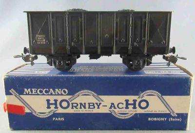 Hornby AcHo 708 Ho Sncf Wagon Tombereau Chargement Charbon Boite Bleue