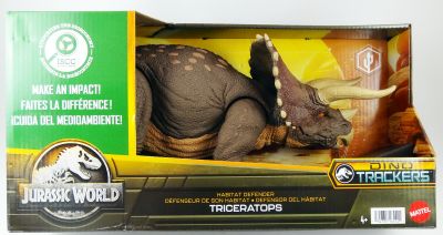 Jurassic World Dino Trackers Mattel Habitat Defender Triceratops