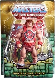 Maitres De L Univers Motu Classics Thunder Punch He Man