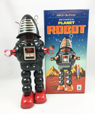 Robot Mechanical Walking Tin Robot Planet Robot Robby Sparkling