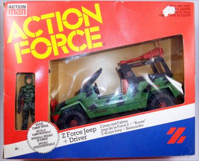 Action Force - Z-Force Jeep & Driver 