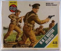 Airfix 51650-7 1/72 WW2 - Gun Emplacement Assault Set - Figures Diorame Tanks - Complete in 1974 Box