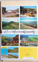 Album 239 Cartes Postales Chemins de Fer Touristique Français + Doc