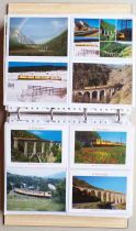 Album 239 Cartes Postales Chemins de Fer Touristique Français + Doc