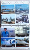 Album 310 Cartes Postales + Doc Tgv Atlantique Thalys Eurostar Shuttle