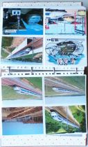 Album 310 Cartes Postales + Doc Tgv Atlantique Thalys Eurostar Shuttle