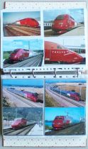 Album 310 Cartes Postales + Doc Tgv Atlantique Thalys Eurostar Shuttle