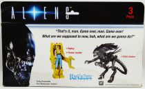 Aliens - ReAction - Action-figure 3-pack : Ripley, Power Loader, Alien Queen