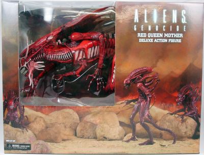 red alien queen neca