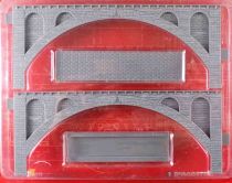 Altaya DeAgostini N Scale Bridge with Stone Arch and Apron Mint on Card