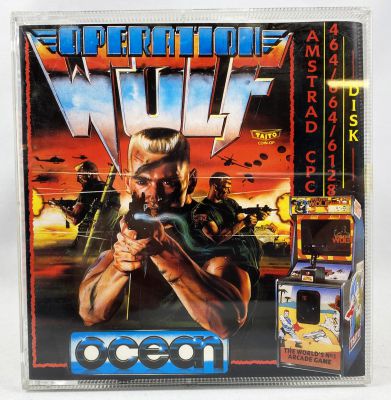 Amstrad Cpc Operation Wolf Ocean Disk