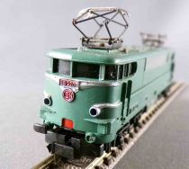 Arnold 0249 N Scale Sncf Electric Locomotive BoBo BB 9201 Green no Box