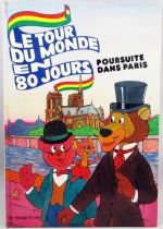 Around The World In 80 Days - Story book G.P. Rouge et Or A2 edition - Pursuit in Paris