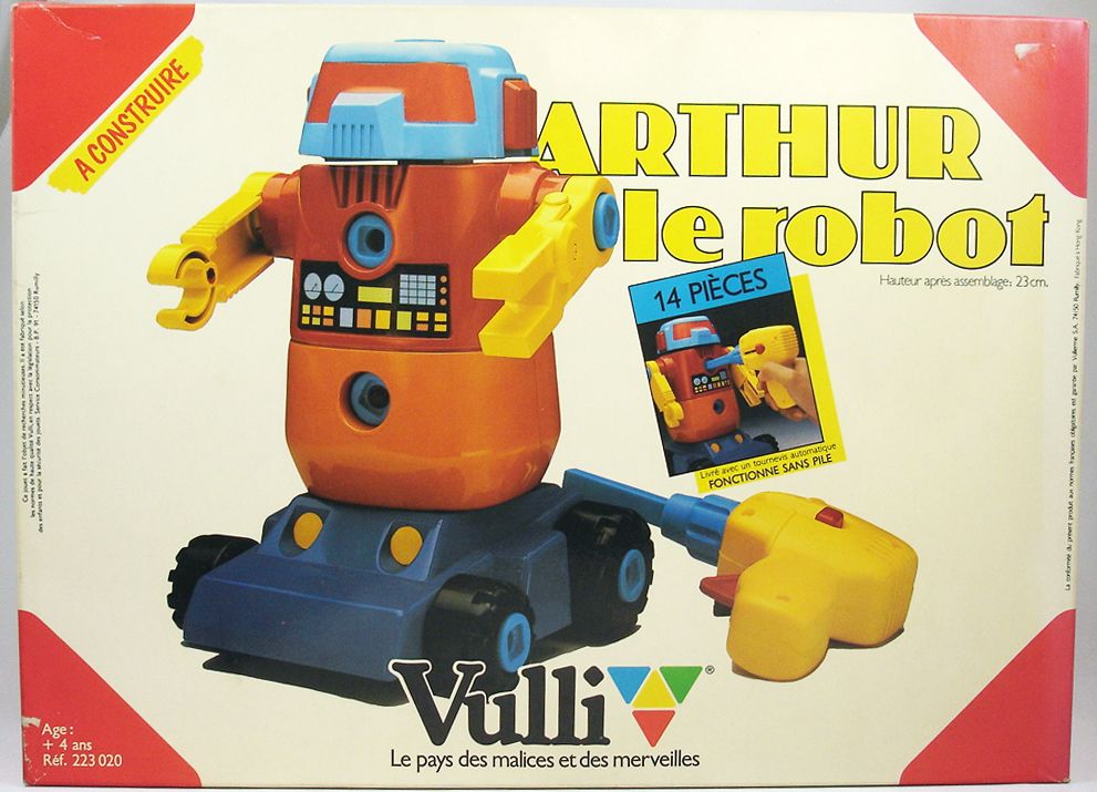 robot a construire jouet