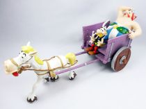 Asterix - Atlas Plastoy - Resine figures - Asterix & Obélix wagon (Exclusive)