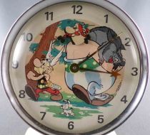 Asterix - Bayard Animated Mechanical Alarm Clock - Asterix & Obelix