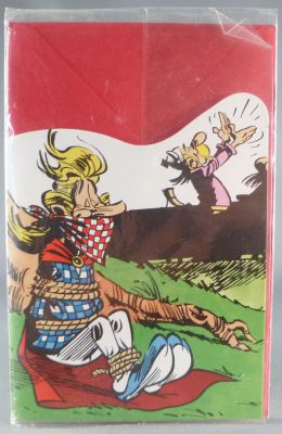 Asterix Carte Anniversaire Avec Enveloppe Carlton Assurancetourix Attache