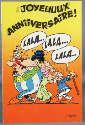  Asterix  Carte Postale Albert Ren  Goscinny Uderzo 1989 