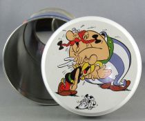 Asterix - Cookies Tin Round box 2001 - The Banquet Obelix