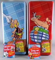 Asterix - Delacre Tin Cookie Box (Rectangular) - Asterix + Obelix