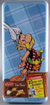 Asterix - Delacre Tin Cookie Box (Rectangular) - Asterix + Obelix