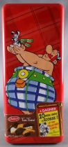 Asterix - Delacre Tin Cookie Box (Rectangular) - Asterix + Obelix