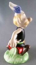 Asterix - Figurine Porcelaine Mate Eisa Années 80  - Astérix Faisant Signe