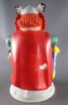 Asterix - Figurine Porcelaine Mate Eisa Années 80 - Abraracourcrix sur son Bouclier