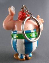 Asterix - Figurine PVC Parc Astérix 1991/92 Porte Clé - Obelix