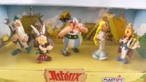 Asterix - Figurine PVC Plastoy - Boite Diorama Astérix avec Sanglier Obélix Assurancetourix Falbala Panoramix