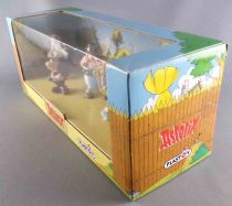 Asterix - Figurine PVC Plastoy - Boite Diorama Astérix avec Sanglier Obélix Assurancetourix Falbala Panoramix