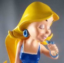 Asterix - Figurine Résine 17cm - Falbala Assise - Parc Asterix 1998