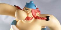 Asterix - Figurine Résine Leblon Delienne Réf 369 1997 - Obelix dansant Neuf Boite