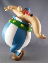 Asterix - Figurine Résine Leblon Delienne Réf 369 1997 - Obelix dansant Neuf Boite