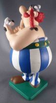 Asterix - Mako Moulage Plaster Figure - Obelix with Idefix