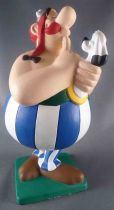 Asterix - Mako Moulage Plaster Figure - Obelix with Idefix