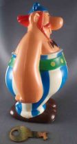 Asterix - Tirelire 3D Deutsche Bank - Obelix avec Clef