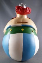 Astérix - Tirelire Plastique Plastoy - Obelix avec Sacs de Sesterces