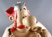 Astérix - Tirelire Plastique Plastoy - Obelix avec Sacs de Sesterces