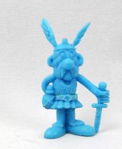 Asterix - Uni Lever (Malabar/Motta) 1974-84 - Figurine Monochrome - Astérix (Bleu clair)