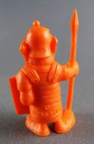 Asterix - Uni Lever (Malabar/Motta) 1974-84 - Figurine Monochrome - Légionnaire \'\'maigre\'\' avec Pilum (Orange)