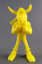 Asterix - Uni Lever (Malabar/Motta) 1974-84 - Figurine Monochrome - Soupalognon y Crouton (Jaune)