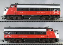 Athearn Ho Usa NY New Heaven 5 Elements Train Set Diesel Loco Lightning VG Boxed