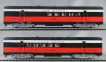 Athearn Ho Usa NY New Heaven 5 Elements Train Set Diesel Loco Lightning VG Boxed