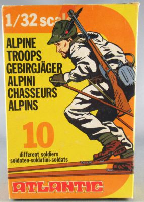 Atlantic 1 32 WW2 2113 Italian Mountain Alpine Troops Mint in Box