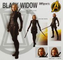 Avengers : Infinity War - Black Widow Natasha Romanoff - Bandai S.H.Figuarts