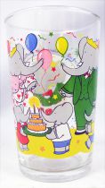 Babar - Amora Mustard Glass - Birthday Party