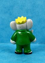 Babar - L. de Brunhoff 1990 PVC Mini-Figure - King Babar