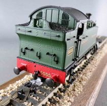 Bachmann 32-136 Ho Usa Great Western Loco Vapeur Prairie Tank 131 Class 475 N° 555 Verte Proche Boite